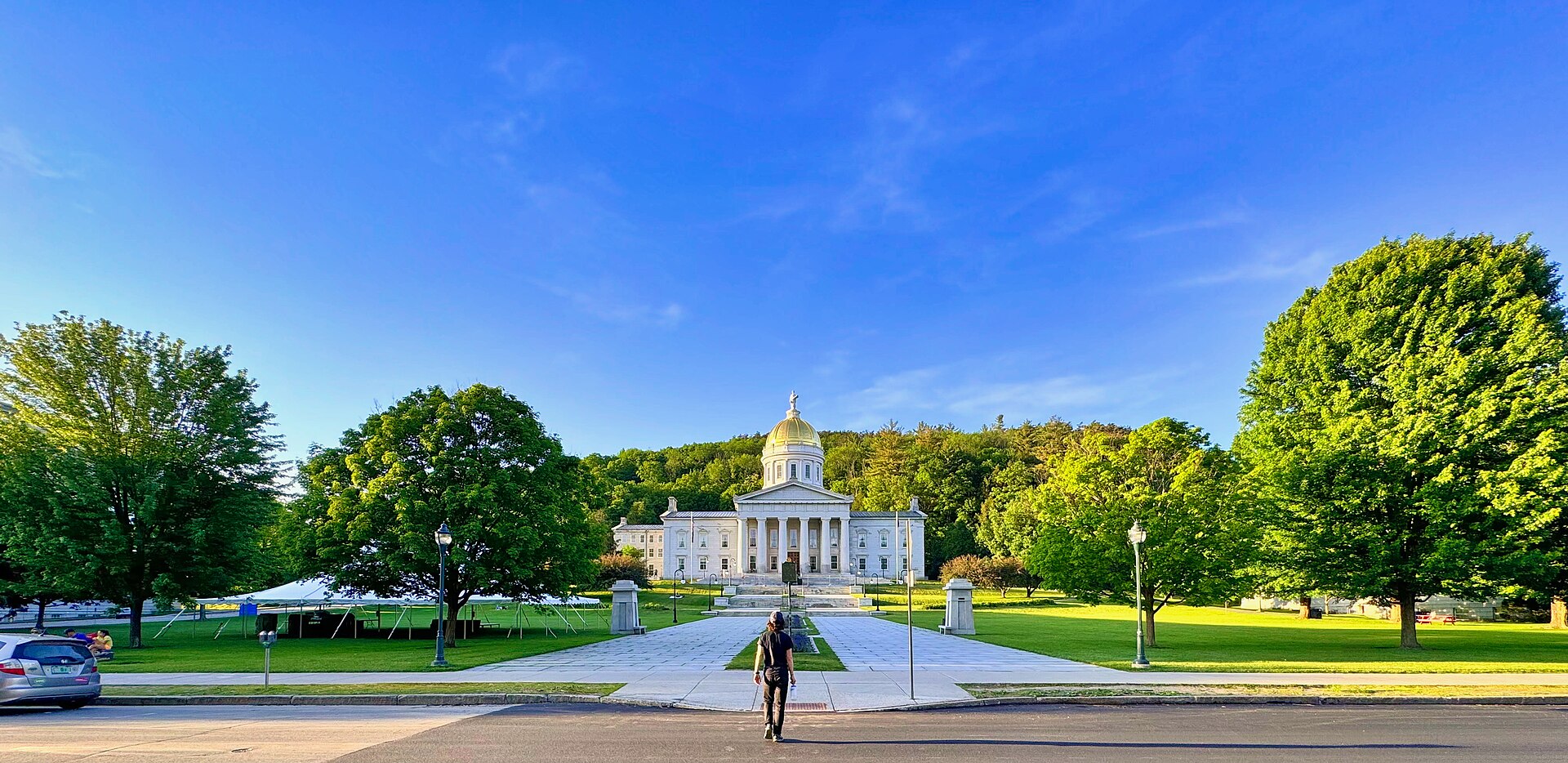The Vermont State House in Montpelier is the state capitol building 08